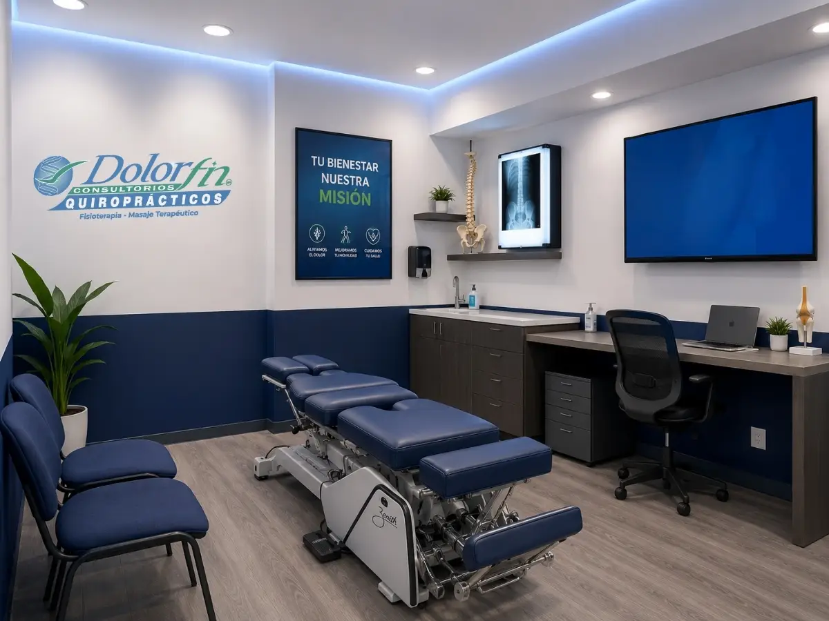 Consultorio Dolorfin en Galerías Pachuca, espacio limpio y moderno